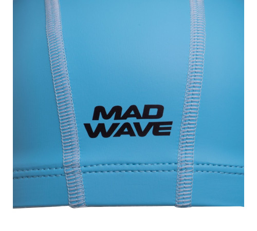 Шапочка для плавання текстильна з покриттям PU для дорослих MadWave PUT кольори в асортименті