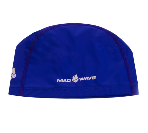 Шапочка для плавання текстильна з покриттям PU для дорослих MadWave PUT кольори в асортименті