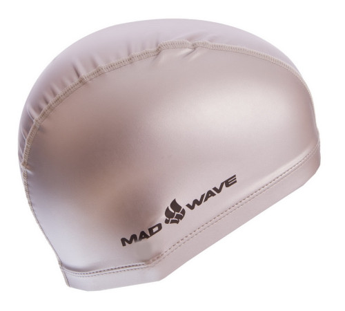 Шапочка для плавання текстильна з покриттям PU для дорослих MadWave PUT кольори в асортименті