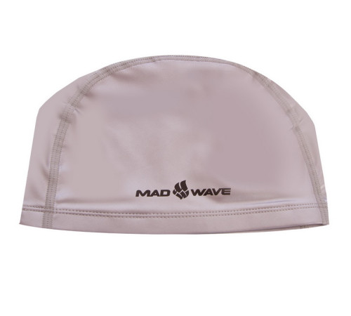 Шапочка для плавання текстильна з покриттям PU для дорослих MadWave PUT кольори в асортименті