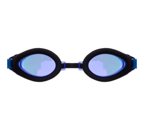 Окуляри для плавання юніорські райдужні лінзи MadWave AQUA RAINBOW JUNIOR синій