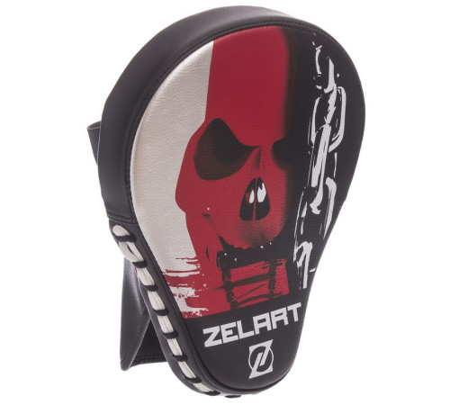 Лапа боксерська вигнута тренувальна PU ZELART 25x19x4см 2штуки кольори в асортименті