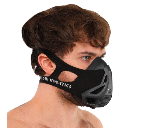 Маска тренувальна дихальна для кросфіту Training Mask SP-Sport чорний