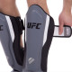 Захист гомілки та стопи Муай Тай, ММА, Кікбоксинг шкіряний UFC PRO Training L-XL срібний-чорний