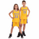 Форма баскетбольна дитяча NBA клуб Los Angeles Lakers 23 S-2XL кольори в асортименті