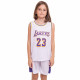 Форма баскетбольна дитяча NBA клуб Los Angeles Lakers 23 S-2XL кольори в асортименті
