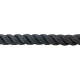 Канат для кросфіту Combat Battle Rope Zelart 12м чорний
