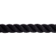 Канат для кросфіту Combat Battle Rope Zelart 9м чорний