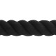 Канат для кросфіту Combat Battle Rope SP-Planeta 9м чорний