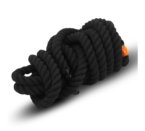 Канат для кросфіту Combat Battle Rope SP-Planeta 12м чорний