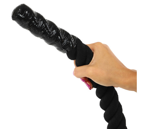 Канат для кросфіту Combat Battle Rope SP-Planeta 12м чорний