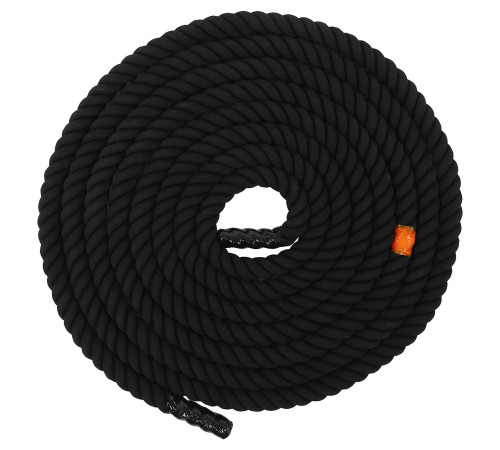 Канат для кросфіту Combat Battle Rope SP-Planeta 12м чорний