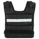 Жилет обважнювач з регульованою вагою Zelart WEIGTH VEST вага-0,5-20кг чорний