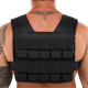 Жилет обважнювач з регульованою вагою Zelart WEIGTH VEST вага-1-20кг чорний