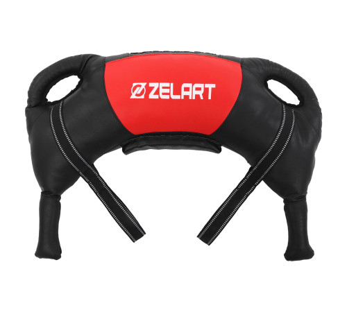 Мешок Болгарский Bulgarian bag Zelart вес-20кг черный-красный