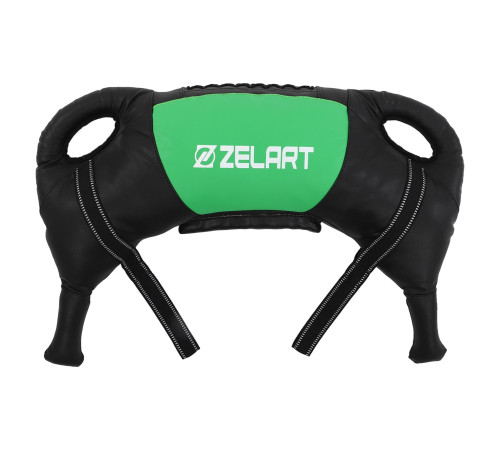 Мішок Болгарський Bulgarian bag Zelart вага-5кг чорний-зелений