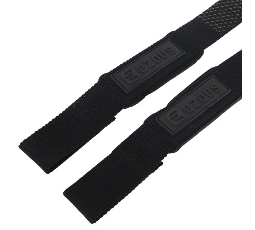 Лямки для тяги LIFTING STRAP EZOUS 2шт чорний