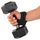 Лямки для тяги LIFTING STRAP EZOUS 2шт черный-серый