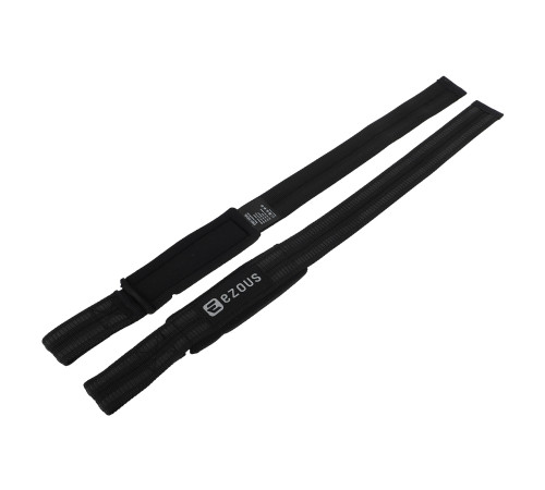 Лямки для тяги LIFTING STRAP EZOUS 2шт черный-серый