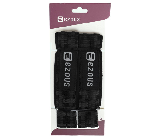 Лямки для тяги LIFTING STRAP EZOUS 2шт черный-серый