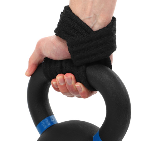 Лямки для тяги LIFTING STRAP EZOUS 2шт чорний