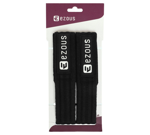 Лямки для тяги LIFTING STRAP EZOUS 2шт чорний