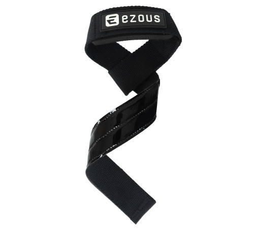 Лямки для тяги LIFTING STRAP EZOUS 2шт чорний