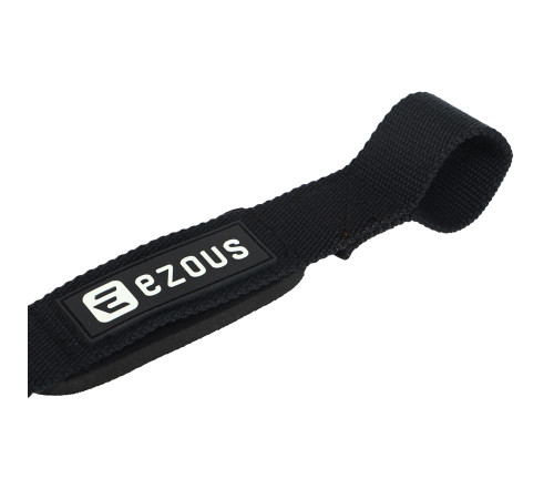 Лямки для тяги LIFTING STRAP EZOUS 2шт чорний