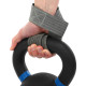 Лямки для тяги LEATHER LIFTING STRAP EZOUS 2шт сірий