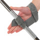 Лямки для тяги LEATHER LIFTING STRAP EZOUS 2шт сірий