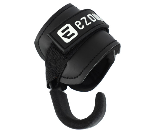 Гаки для підтягування і тяги на зап'ястя MINI LIFTING HOOK EZOUS 2шт чорний