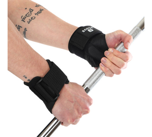 Гаки для підтягування і тяги на зап'ястя LIFTING HOOK EZOUS 2шт чорний