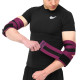 Бинти кистьові для жиму STRONG WRIST WRAPS EZOUS 2штуки чорний-фіолетовий