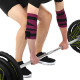 Бинти кистьові для жиму STRONG WRIST WRAPS EZOUS 2штуки чорний-фіолетовий