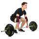 Бинти кистьові для жиму STRONG WRIST WRAPS EZOUS 2штуки чорний-фіолетовий
