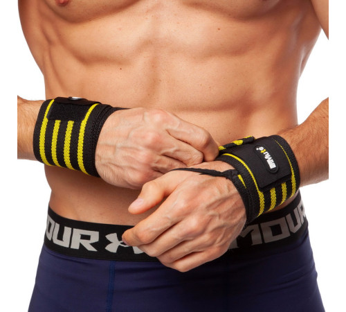 Бинти кистьові для жиму STRENGTH WRIST WRAPS MUTE 2штуки кольори в асортименті