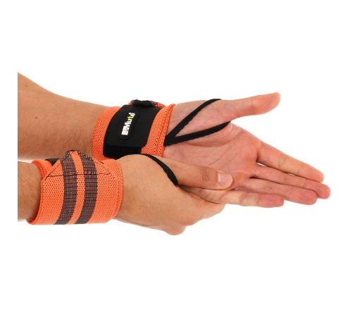 Бинты кистевые для жима STRENGTH WRIST WRAPS MUTE 2штуки цвета в ассортименте