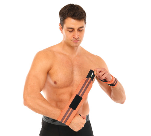 Бинты кистевые для жима STRENGTH WRIST WRAPS MUTE 2штуки цвета в ассортименте