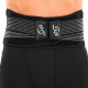 Пояс корсетний для спорту MUTE WAIST SUPPORT one size чорний-білий