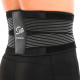 Пояс корсетний для спорту MUTE WAIST SUPPORT one size чорний-білий