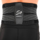 Пояс корсетний для спорту MUTE WAIST SUPPORT one size чорний-білий