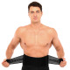 Пояс корсетний для спорту MUTE WAIST SUPPORT one size чорний-білий