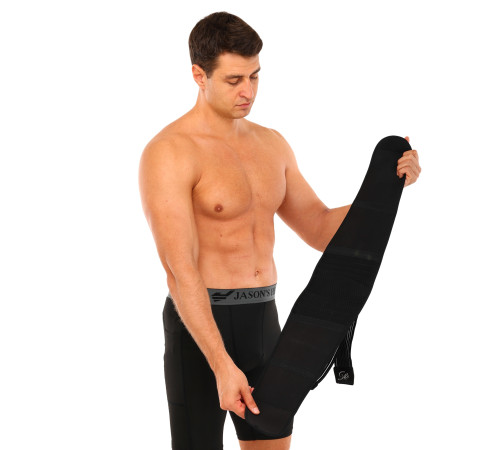 Пояс корсетний для спорту MUTE WAIST SUPPORT one size чорний-білий
