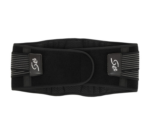 Пояс корсетний для спорту MUTE WAIST SUPPORT one size чорний-білий