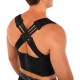 Коректор постави для спини регульований MUTE STRAP SUPPORT чорний
