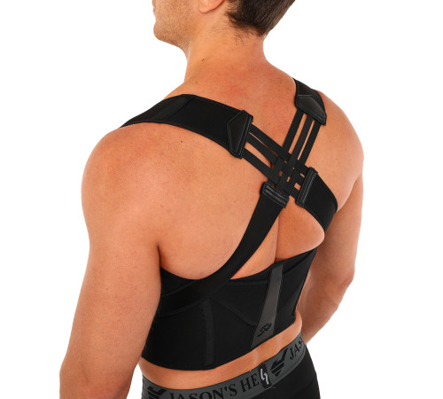 Коректор постави для спини регульований MUTE STRAP SUPPORT чорний