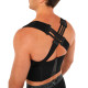 Коректор постави для спини регульований MUTE STRAP SUPPORT чорний