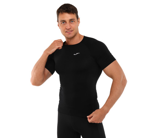 Термофутболка для активного спорту чоловіча Joma BRAMA CLASSIC S-XL чорний