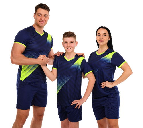 Форма футбольна комплект футболка та шорти LIDONG 4XS-4XL кольори в асортименті