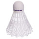 Воланы для бадминтона нейлоновые 6штук DUNLOP ULTRAFLITE TS2 MED белый